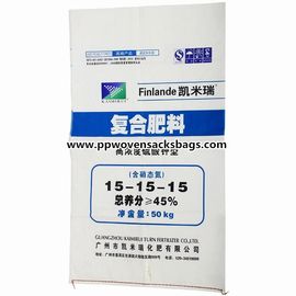 China Polypropyleen Geweven Meststof en Chemische producten die Zakzakken met Flexo-Druk verpakken leverancier