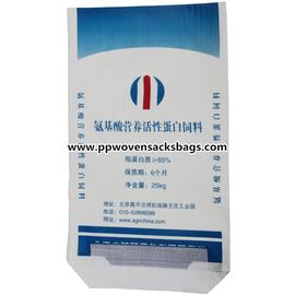 China Gedrukte het Document van Multiwall van het Polypropyleen Eiwitvoer Zakkengroothandel voor Cement Verpakking leverancier