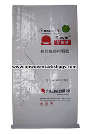 China Witte BOPP Gelamineerde pp Geweven Zakken voor 20kgs-Hars Zelfklevende Verpakking leverancier